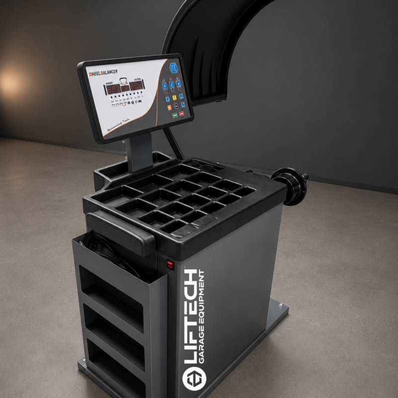 LIFTECH Wheel Balancer 10"-24" Digital Tyre Balancing Machine