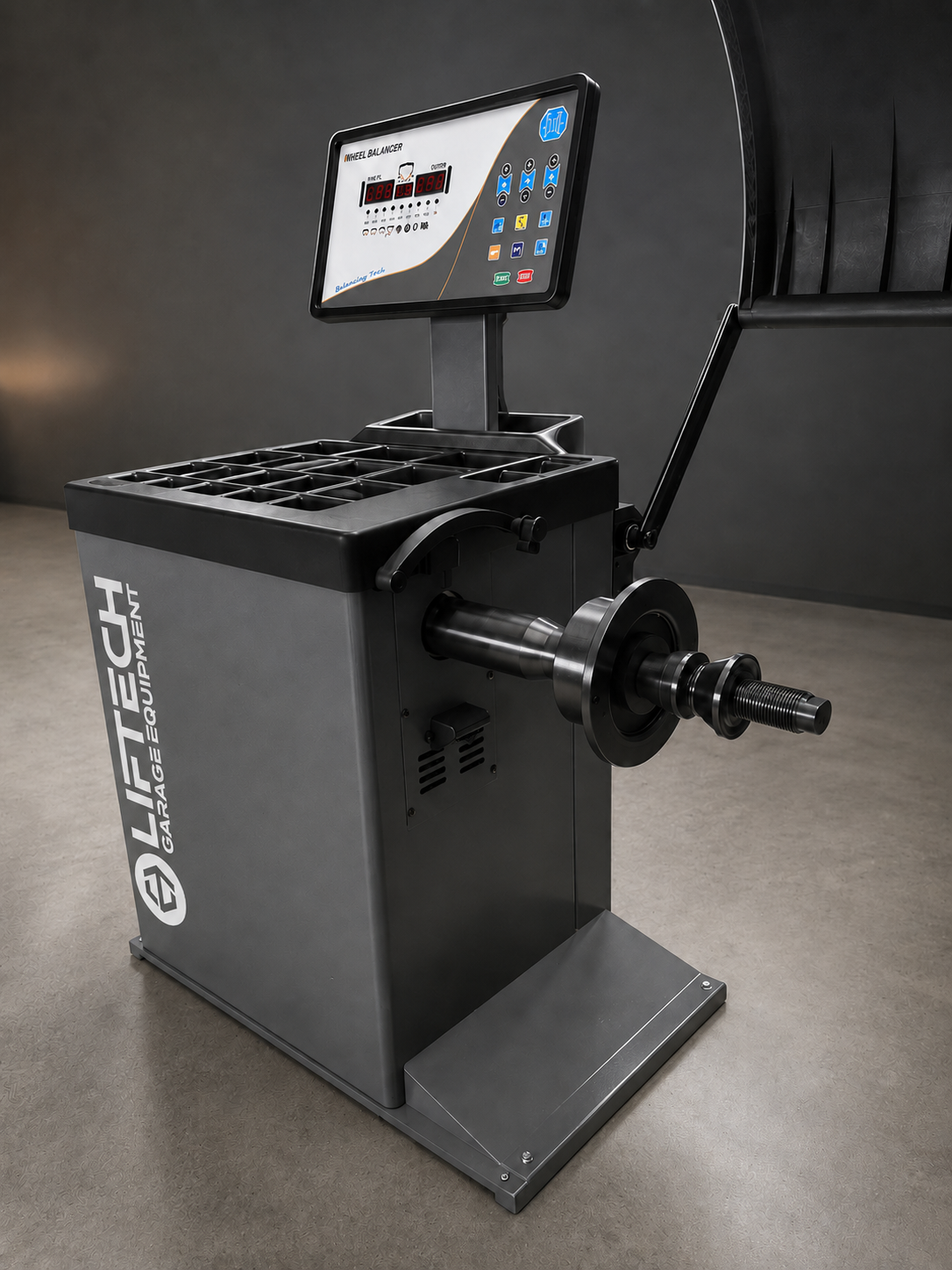 LIFTECH Wheel Balancer 10"-24" Digital Tyre Balancing Machine